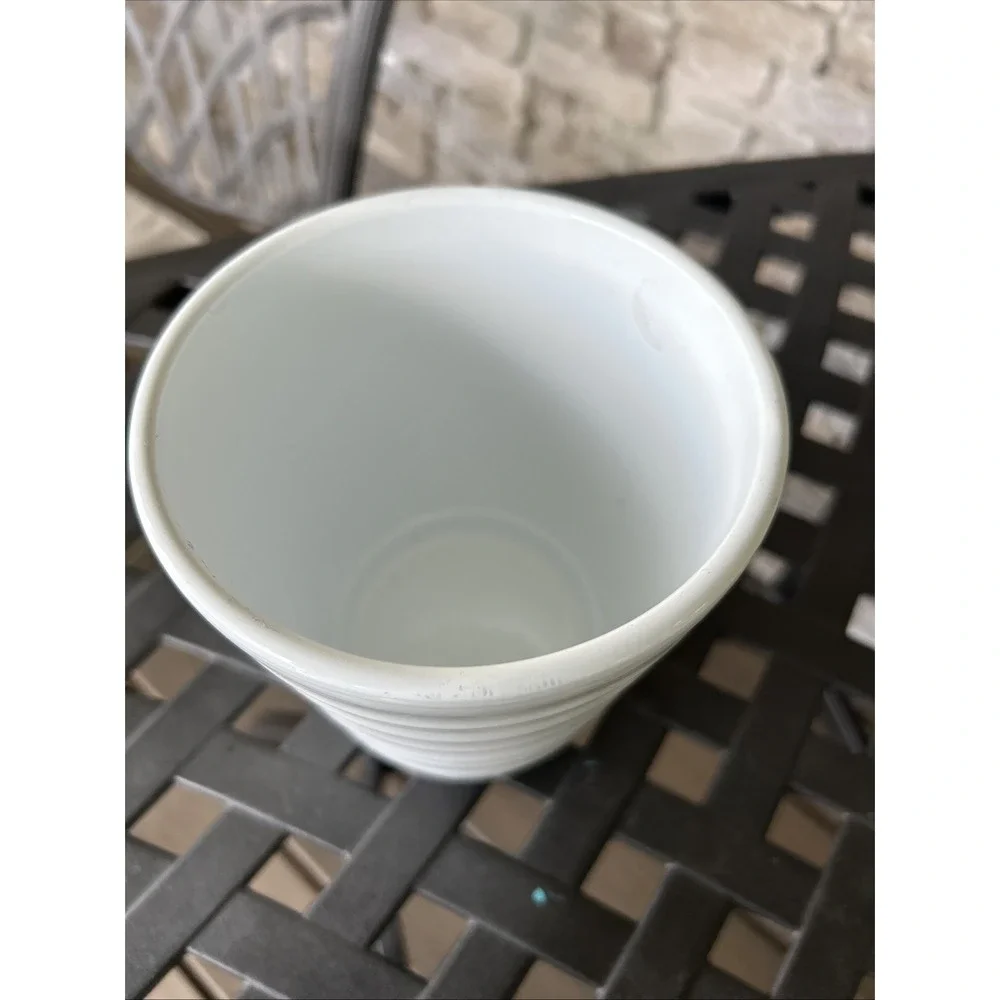 White 5.5 Made‎ Germany Ceramic Vase Planter